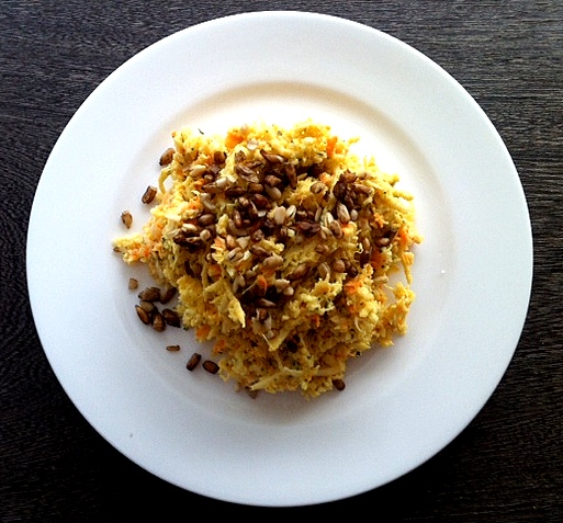 Delicious celeriac salad