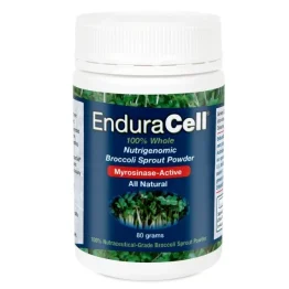enduracell sulforaphane powder by celllogic 80gm and true foods nutrition