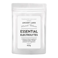 ancient lakes essential electrolytes 425g at true foods nutrition australia
